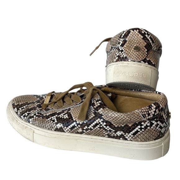 J/Slides Sneakers Shoes Hilton Platform Leather Snakeskin Animal Print Mobwife 8 - Picture 1 of 10